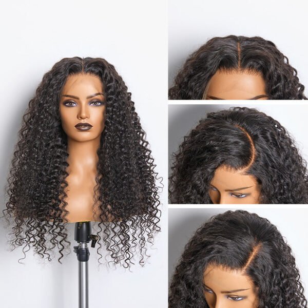 BooShai’s Glam Bar 180% Density HD 13x4 Full Frontal Lace Wig Deep Curly - Image 8