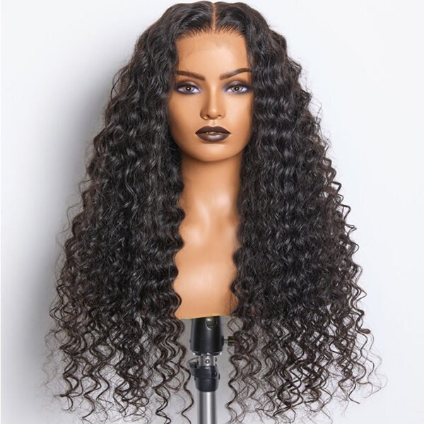 BooShai’s Glam Bar 180% Density HD 13x6 Full Frontal Lace Wig Deep Wave - Image 3