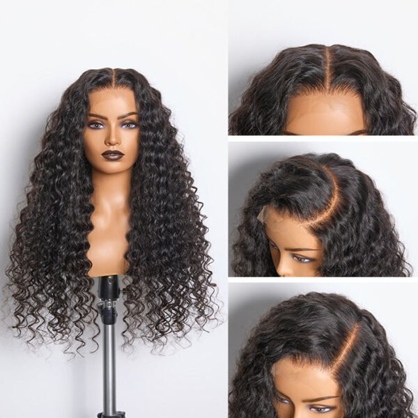 BooShai’s Glam Bar 180% Density HD 13x6 Full Frontal Lace Wig Deep Wave - Image 6