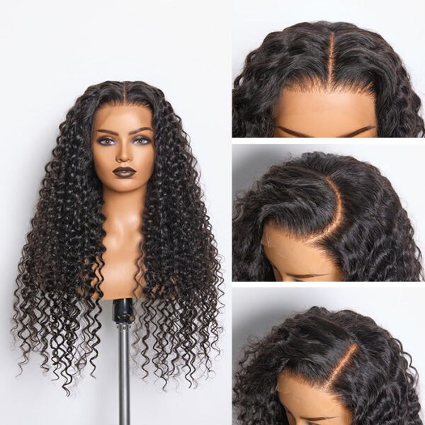 BooShai’s Glam Bar 180% Density HD 13x4 Full Frontal Lace Wig Deep Wave - Image 7