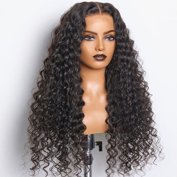 BooShai’s Glam Bar 180% Density HD 13x6 Full Frontal Lace Wig Deep Wave