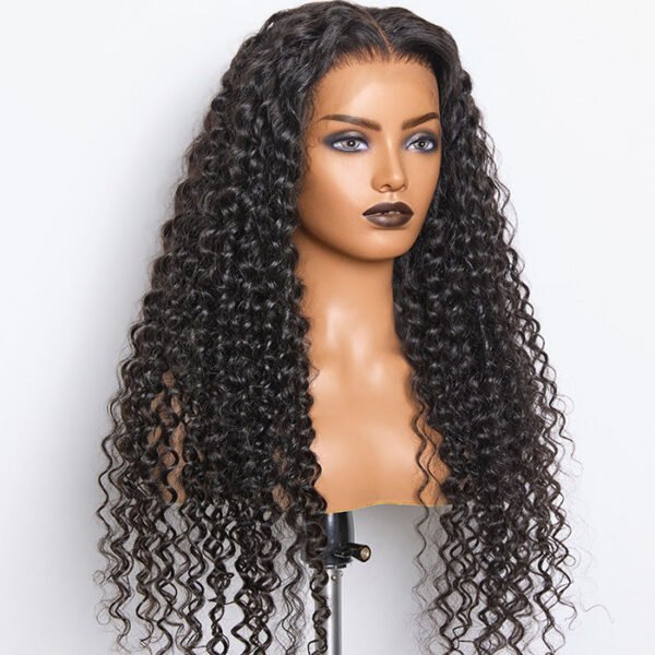 BooShai’s Glam Bar 180% Density HD 13x4 Full Frontal Lace Wig Deep Wave - Image 6