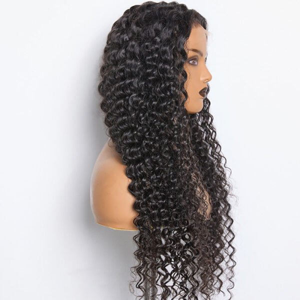 BooShai’s Glam Bar 180% Density HD 13x4 Full Frontal Lace Wig Deep Wave - Image 3