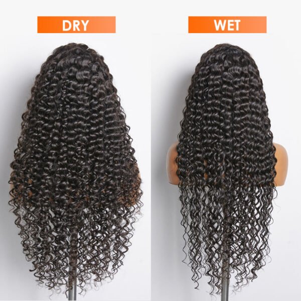 BooShai’s Glam Bar 200% Density 13x4 Full Frontal Lace Wig Deep Wave - Image 9