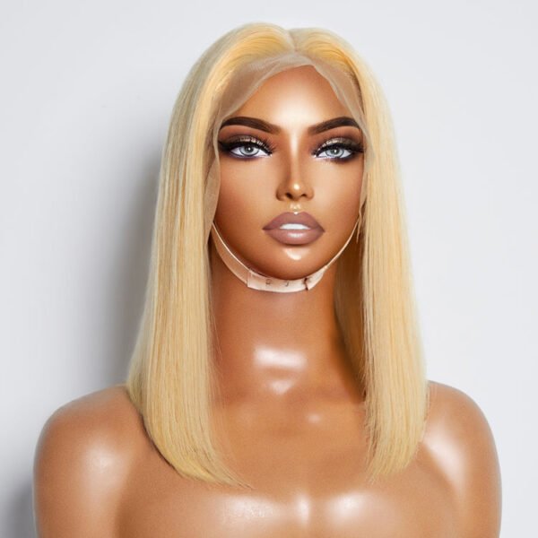 BooShai’s Glam Bar 10-14 Inch Pre-Plucked 13"x4" #613 Straight Bob Lace Frontal Wig 150% Density