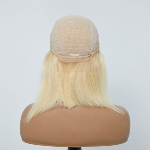 BooShai’s Glam Bar 10-14 Inch Pre-Plucked 13"x4" #613 Straight Bob Lace Frontal Wig 150% Density - Image 9