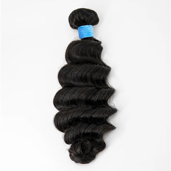 BooShai’s Glam Bar 14-26 Inch Ocean Wavy Virgin Brazilian Hair #1B Natural Black