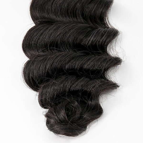 BooShai’s Glam Bar 14-26 Inch Ocean Wavy Virgin Brazilian Hair #1B Natural Black - Image 4
