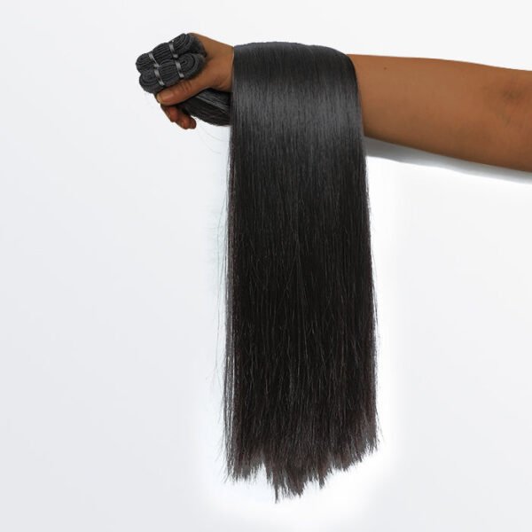 BooShai’s Glam Bar 18-30 Inches Raw Vietnam Hair Bundles Straight #1B Natural Black - Image 9