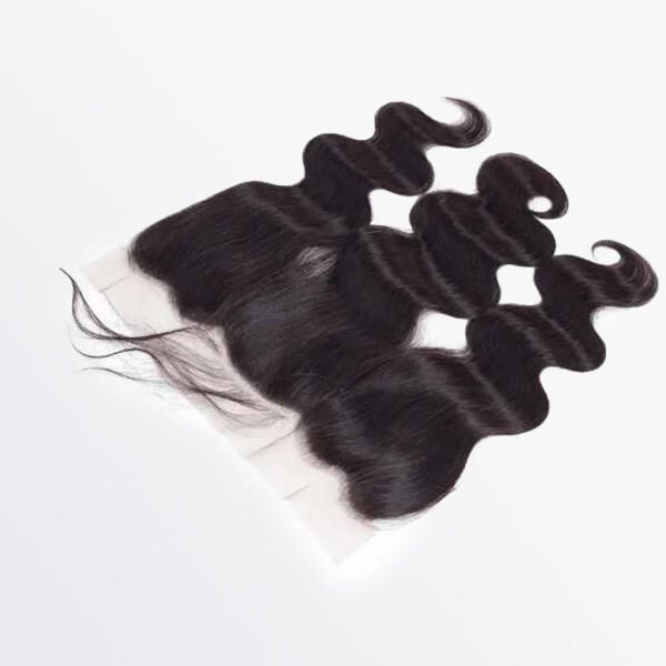BooShai’s Glam Bar 14-20 Inch 13" x 6" HD Body Wavy Free Parted Frontal #1B Natural Black