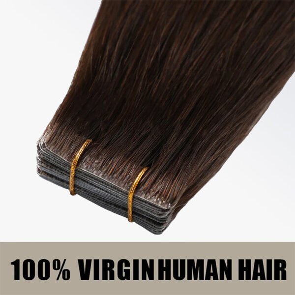 BooShai’s Glam Bar Seamless Injected Hand-Tied Invisible Tape In Hair Extension 20Pcs Virgin Human Hair - Image 2