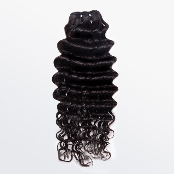 BooShai’s Glam Bar 18-30 Inches Raw Vietnam Hair Bundles Deep Wavy #1B Natural Black