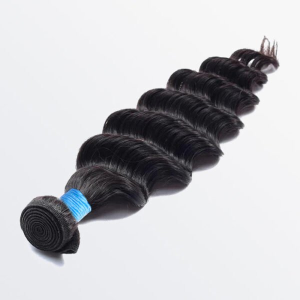 BooShai’s Glam Bar 12-26 Inch Loose Deep Virgin Brazilian Hair #1B Natural Black