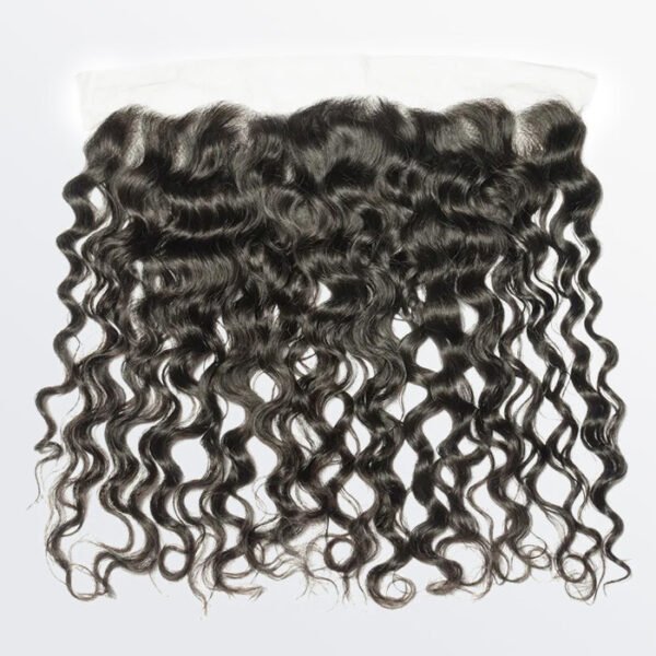 BooShai’s Glam Bar 14-20 Inch 13" x 4" Natural Wavy Free Parted Frontal #1B Natural Black