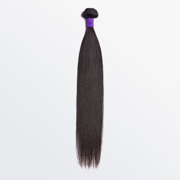 BooShai’s Glam Bar 10-30 Inch 12A Premium Raw Indian Hair Straight #1B Natural Black ｜One Bundle
