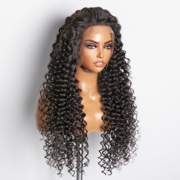 BooShai’s Glam Bar 200% Density 13x4 Full Frontal Lace Wig Deep Wave - Image 5