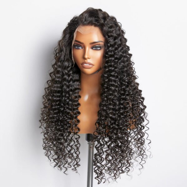 BooShai’s Glam Bar 200% Density 13x4 Full Frontal Lace Wig Deep Wave - Image 2