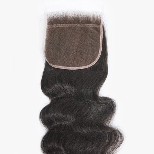 BooShai’s Glam Bar 14-18 Inch Upgrade 2.0 5" x 5" HD Body Wavy Free Parted Lace Closure #1B Natural Black - Image 5