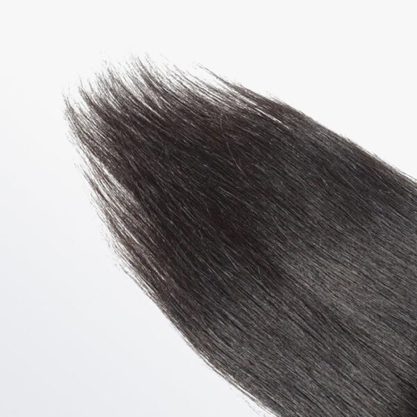 BooShai’s Glam Bar 12-20 Inch 4.5" x 4.5" Upgrade Straight Free Parted Lace Closure #1B Natural Black - Image 2