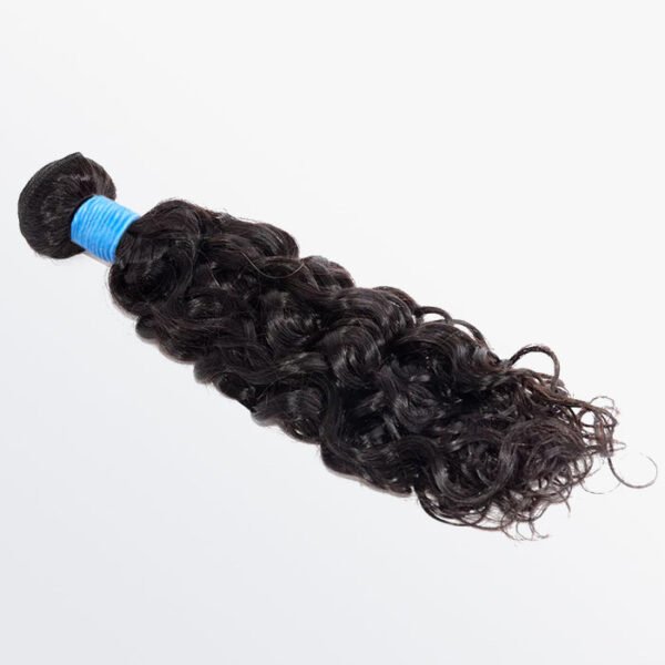 BooShai’s Glam Bar 10-30 Inch Water Wave Virgin Brazilian Hair #1B Natural Black - Image 2