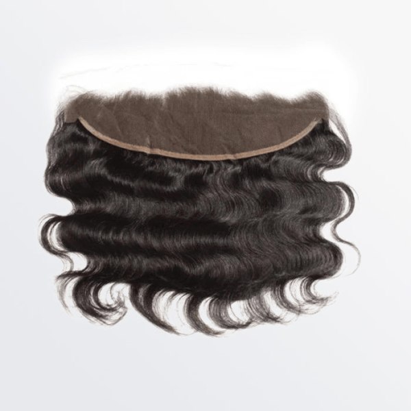 BooShai’s Glam Bar 14-20 Inch 13" x 4" HD Body Wavy Free Parted Frontal #1B Natural Black