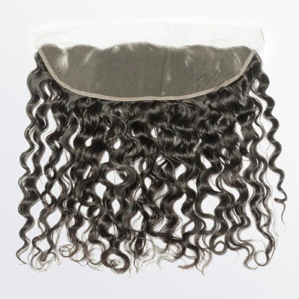 BooShai’s Glam Bar 14-20 Inch 13" x 4" Natural Wavy Free Parted Frontal #1B Natural Black - Image 5