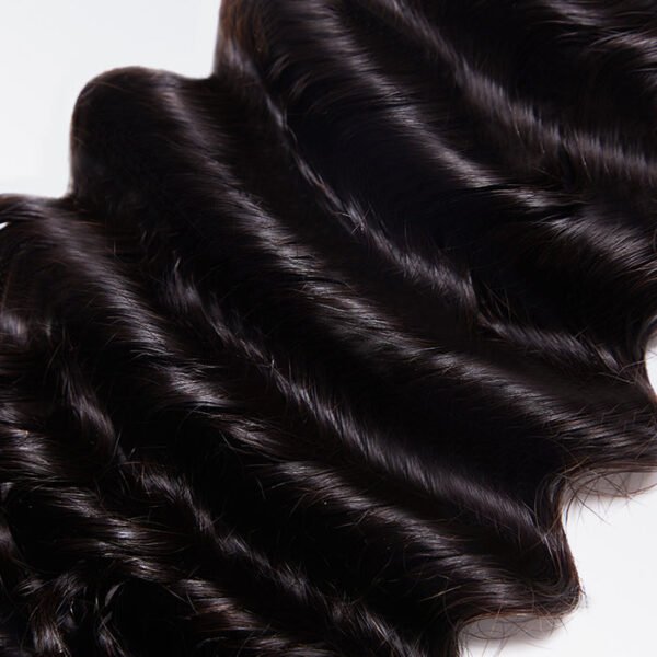 BooShai’s Glam Bar 18-30 Inches Raw Vietnam Hair Bundles Deep Wavy #1B Natural Black - Image 7