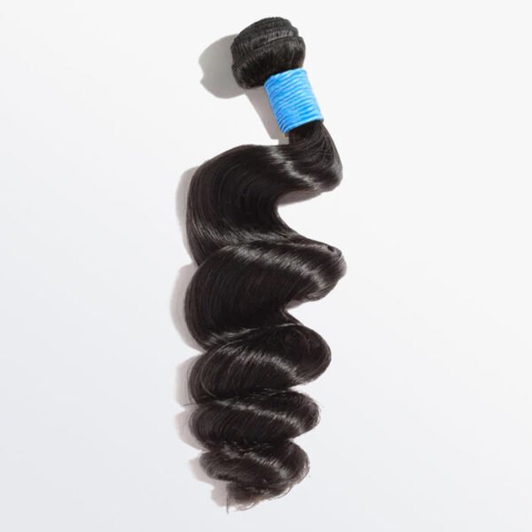 BooShai’s Glam Bar 10-30 Inch Loose Wavy Virgin Brazilian Hair #1B Natural Black