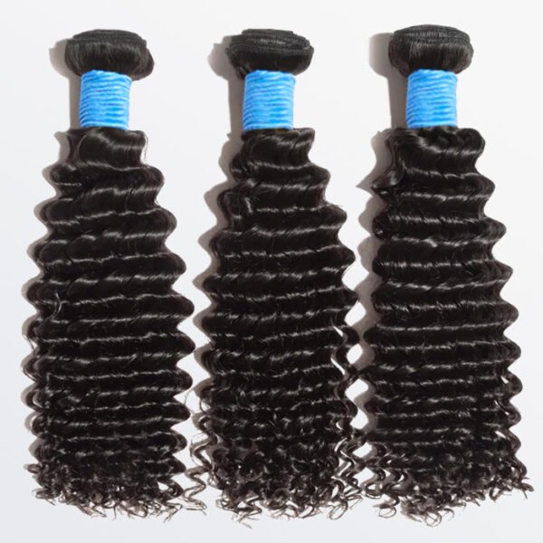 BooShai’s Glam Bar 10-30 Inch Deep Curly Virgin Brazilian Hair #1B Natural Black - Image 6