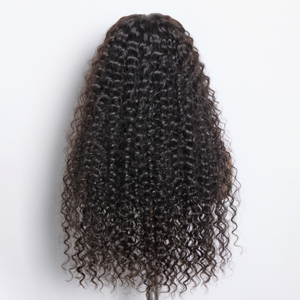 BooShai’s Glam Bar 18-26inch #1B Deep Wavy 5x5 HD Front Lace Wig 180% Density - Image 5