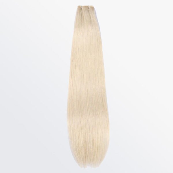 BooShai’s Glam Bar 18-24 Inches Ultra Thin Straight Genius Weft Light #613 Lightest Blonde - Image 7
