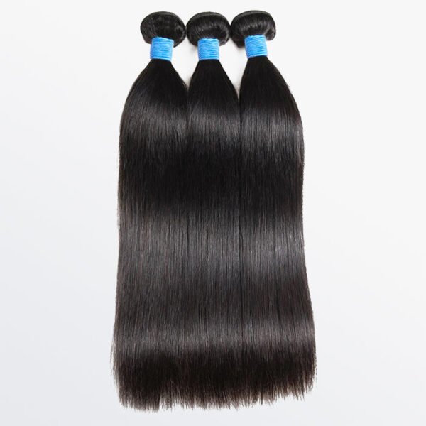 BooShai’s Glam Bar 10-36 Inch Straight Virgin Brazilian Hair #1B Natural Black - Image 5