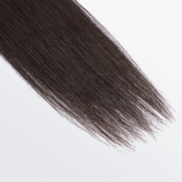 BooShai’s Glam Bar 10-30 Inch 12A Premium Raw Indian Hair Straight #1B Natural Black ｜One Bundle - Image 3