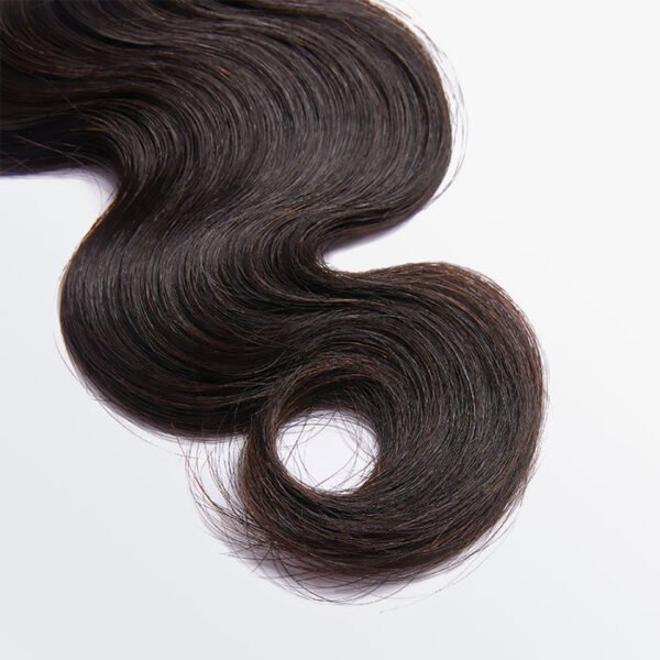 BooShai’s Glam Bar 10-30 Inch 12A Premium Raw Indian Hair Body Wavy #1B Natural Black｜One Bundle - Image 6