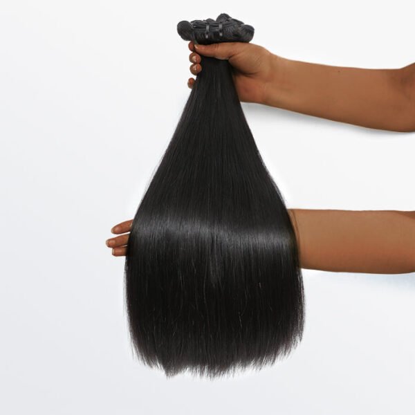 BooShai’s Glam Bar 18-30 Inches Raw Vietnam Hair Bundles Straight #1B Natural Black - Image 8