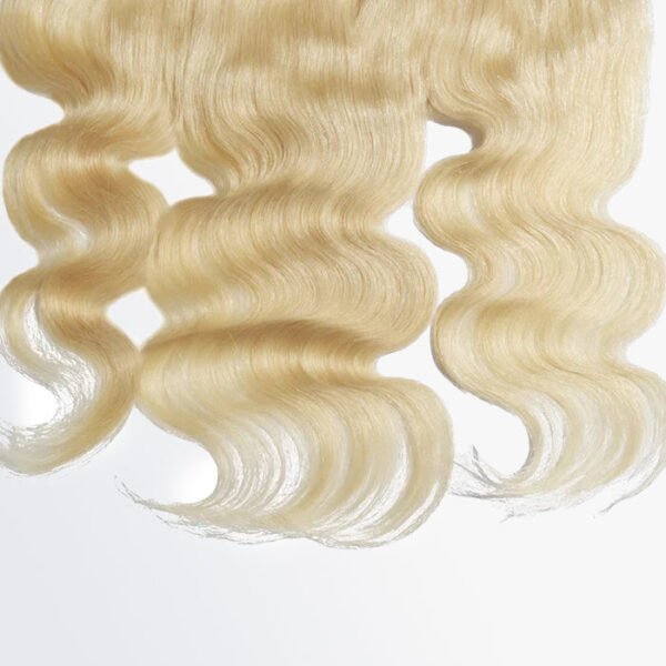 BooShai’s Glam Bar 14-20 Inch 13" x 4" Body Wavy Free Parted #613 Frontal - Image 10