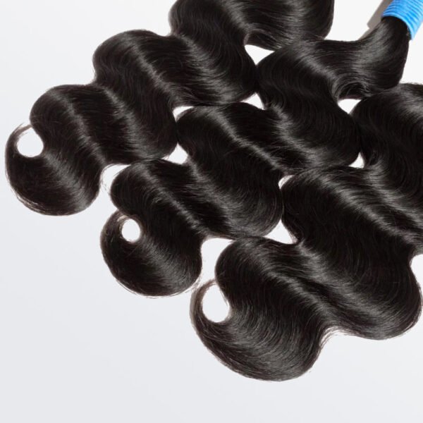 BooShai’s Glam Bar 10-36 Inch Body Wavy Virgin Brazilian Hair #1B Natural Black - Image 3